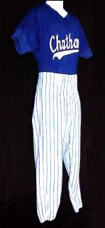 RAWLINGS BASEBALL UNIFORM CHATHAM AS SUMMER CATCH 2001  