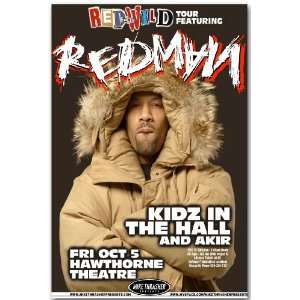    Redman Poster   Concert Flyer   Red Gone Wild Tour