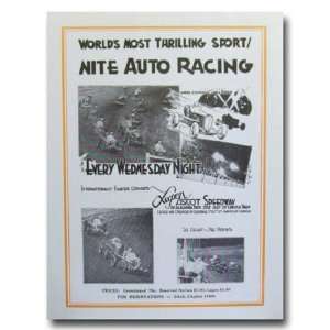  1933 Legion Ascot Speedway Poster Print