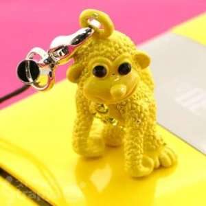  Shiny and Colorful Zoo Cell Phone Charm (Monkey 