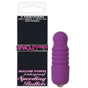  Evolved Novelties Speeding Bullets Hollow Points Purple 