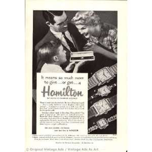  1953 Hamilton It means so much more to giveor geta 
