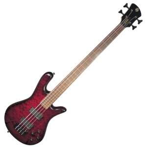  SPECTOR PRO SERIES LEGEND 4 CLASSIC RED FRETLESS ELECTRIC 