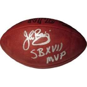  John Riggins Autographed Football   SBXVII Sports 