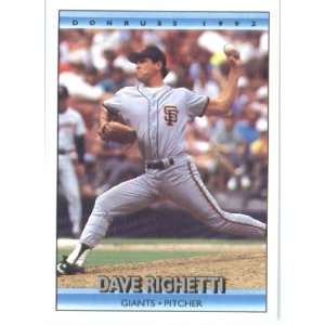  1992 Donruss # 174 Dave Righetti San Francisco Giants 