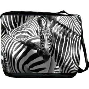  Rikki KnightTM Zebras Design Messenger Bag   Book Bag 