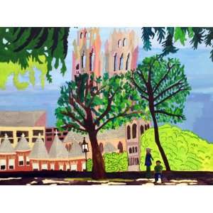  WVSA Print to Raise Funds for ARTs in Education, Corner 