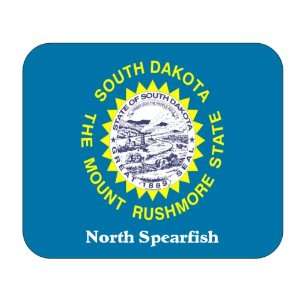  Flag   North Spearfish, South Dakota (SD) Mouse Pad 