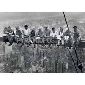 Lunchtime Atop a Skyscraper, c.1932 by Charles C. Ebbets 34x22  