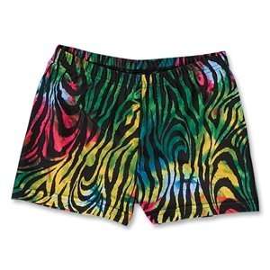  Gemsports Shorts Spandex Rainbow Print