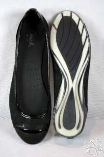 COACH Cecile 12CM Signature Black Ballet Flats Shoes New A2870  