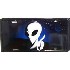  Space Alien License Plates Plate Tags Tag auto vehicle car 