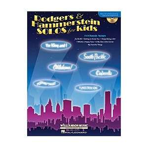  Hal Leonard Rodgers & Hammerstein Solos for Kids Book/CD 
