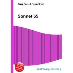  Sonnet 65 Ronald Cohn Jesse Russell Books