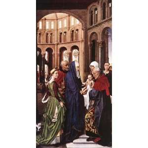  FRAMED oil paintings   Rogier van der Weyden   24 x 46 