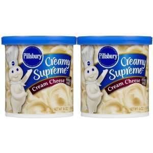 Pillsbury Cream Cheese Frosting, 16 oz, 2 pk  Grocery 