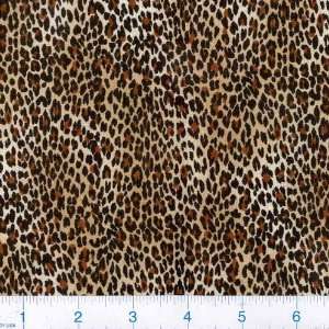  45 Wide Wild Cheetah Fabric By The Yard Arts, Crafts 