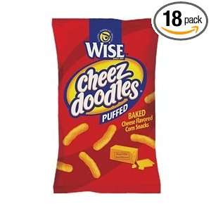 Wise Puffed Cheez Doodles, 4.0 Oz Bags (Pack of 18)  