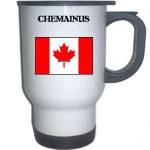  Canada   CHEMAINUS White Stainless Steel Mug Everything 
