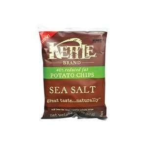Kettle Brand, Sea Salt Reduced Fat Poato Chips, 24/1.75 Oz