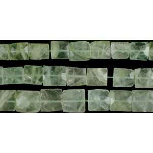  Green Fluorite Faceted Chewing Gum   