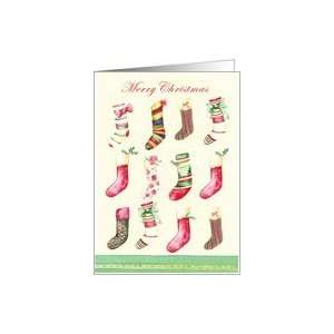 Christmas Stockings Card