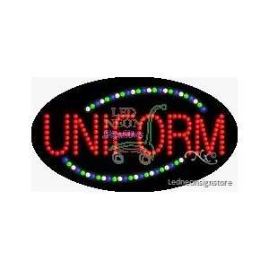  Uniform LED Business Sign 15 Tall x 27 Wide x 1 Deep 