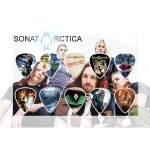  Sonata Arctica Premium Celluloid Guitar Picks Display A5 