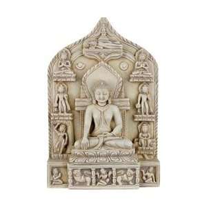  Life of Buddha Self Standing Relief, Stone Finish