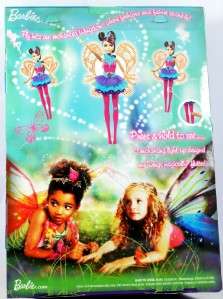 Barbie Sparkle Nikki Fairy Light Up Doll Toy New Dolls  