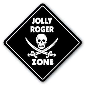  JOLLY ROGER ZONE Sign xing gift pirate flag ship cannon 