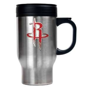  Houston Rockets 16oz Stainless Steel Travel Mug   Primary 