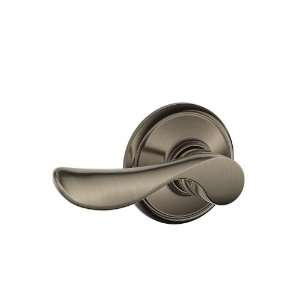   Pewter F Series F Series Champagne Passage Door Lever Set F10 CHP
