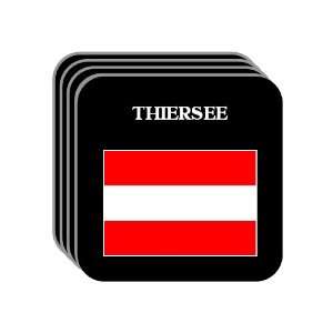  Austria   THIERSEE Set of 4 Mini Mousepad Coasters 