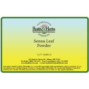  Alternative Health & Herbs Remedies Senna Leaf Powder, 8 