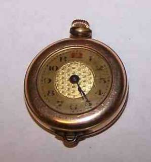 Antique Womens Pocket Watch for repair A SCHILD gf  