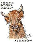 This listing is for our Scottish Highland Cow Art #7496 designs as 