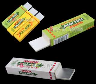 Safety Electric Shock Shocking Chewing Gum Joke Toy  
