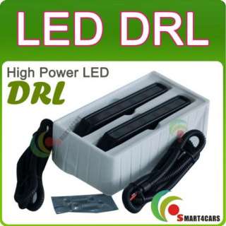 High Power LED Daytime Running Lights Kit DRL 2 White  
