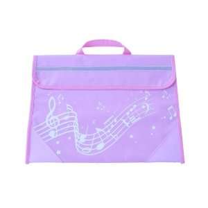  Pink Music Bag Wavy Stave Design Musical Instruments
