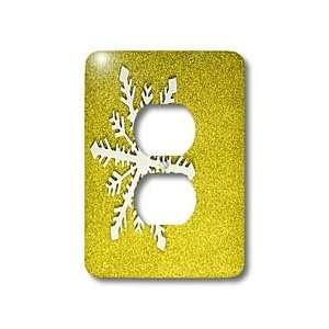  Yves Creations Christmas Snowflakes   Snowflake on Gold Background 