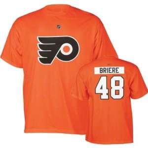  Philadelphia Flyers Daniel Briere Name and Number T Shirt 