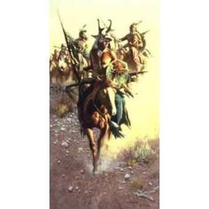  Frank McCarthy   Red Bulls War Party Artists Proof