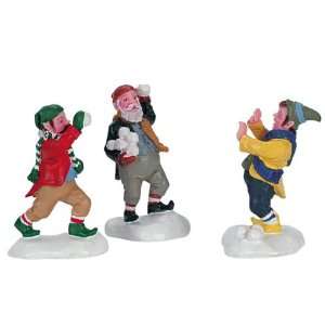   Wonderland Village Snowball Frenzy Figurines #62217