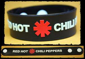 RED HOT CHILI PEPPERS Rubber Bracelet Wristband 