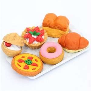 Iwako erasers Bakery 6 pieces set Toys & Games