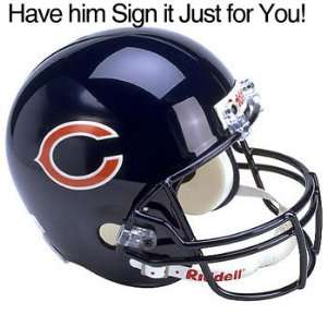  Mike Singletary Chicago Bears Personalized Autographed 