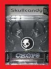 Skullcandy Chops Headphones Earbuds iPod Black Chrome