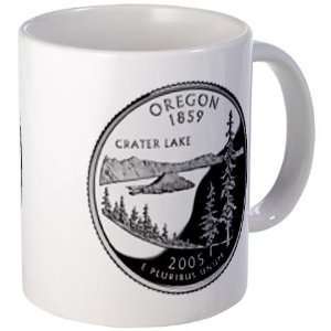 Creative Clam Oregon Or State Quarter Proof Mint Image 11oz Ceramic 