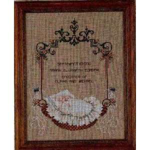  Baby in a Basket, Cross Stitch from Told in a Garden Arts 